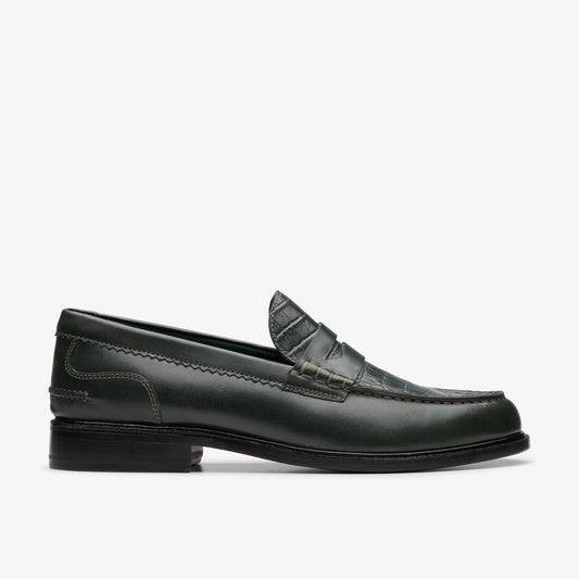 Clarks || Craft James Lo - Dark Green Combination - M’ Clarks
