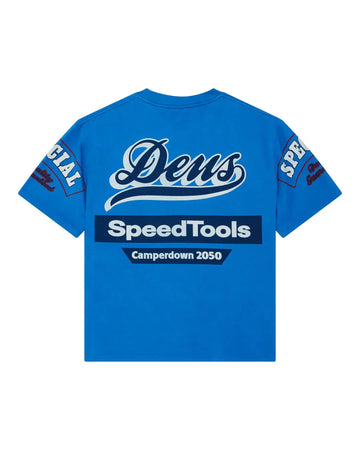 Deus || Flohmarkt Oversized Tee - Daphne Blue - M’ Deus ex machina