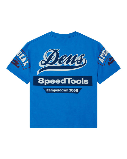 Deus || Flohmarkt Oversized Tee - Daphne Blue - M’ Deus ex machina