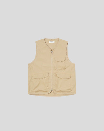 Universal Works || Parachute Liner Gilet - Sand