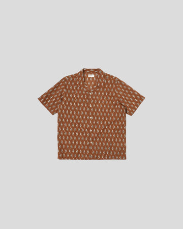 Universal Works || Road Shirt - Brown Universal Works