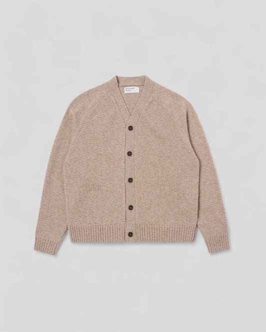 Universal Works || David Cardigan - Fawn Universal Works