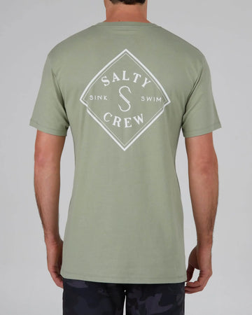 Salty Crew || Tippet S/S T-Shirt - Dusty Sage Salty Crew