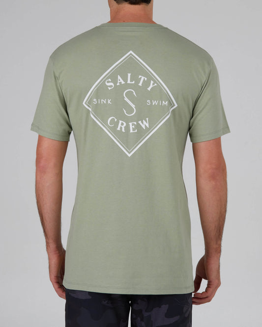Salty Crew || Tippet S/S T-Shirt - Dusty Sage Salty Crew
