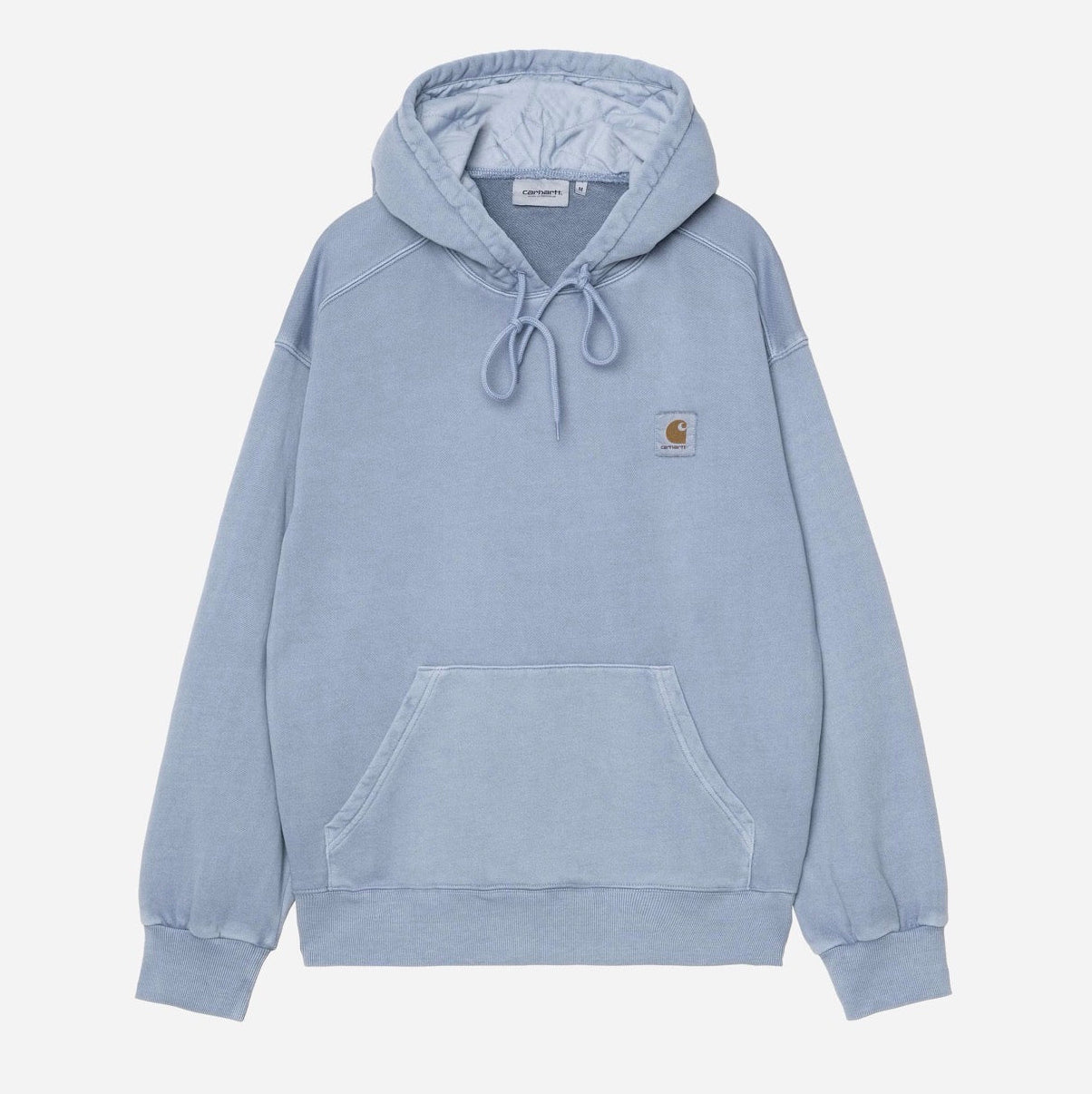 Carhartt || Hooded Nelson Sweat - Gentle Blue Garment Dyed - M’ Carhartt