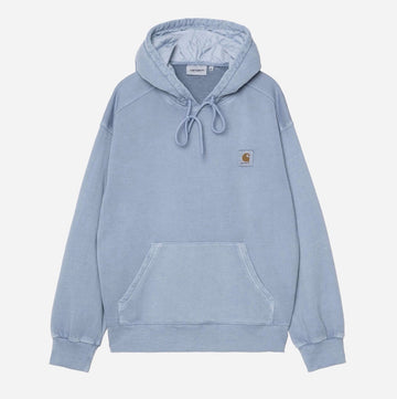 Carhartt || Hooded Nelson Sweat - Gentle Blue Garment Dyed - M’ Carhartt