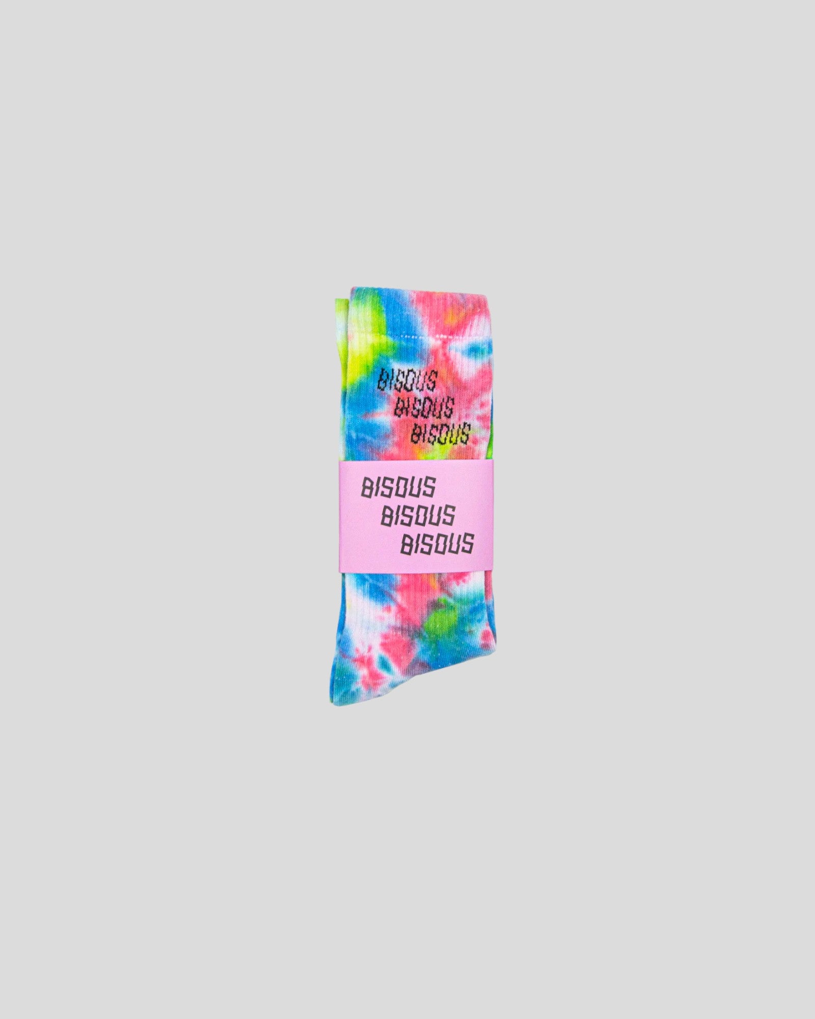 Bisous Bisous || Socks Bisous X3 - Tie and Dye