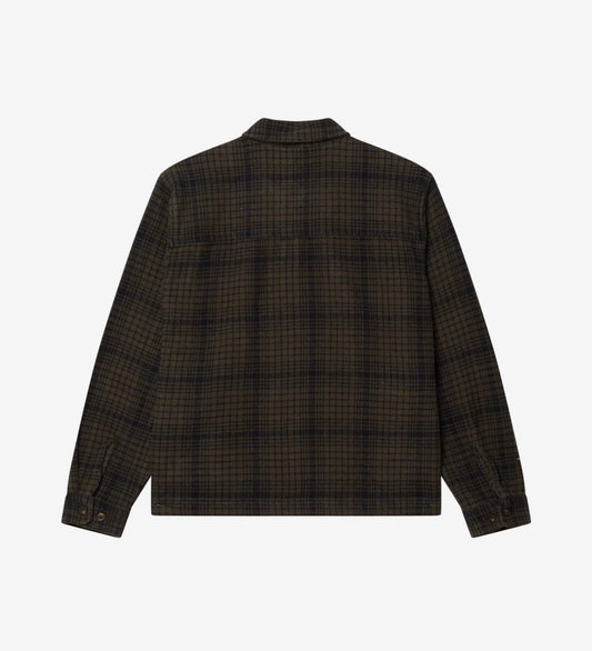 Obey || Parker Zip Shirt Jacket - Rosin Multi - M’ Obey