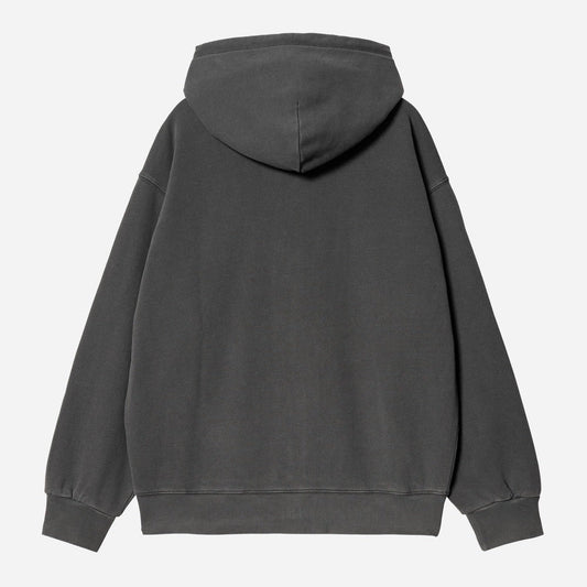 Carhartt || Hooded Nelson Jacket - Black Garment Dyed - M’ Carhartt