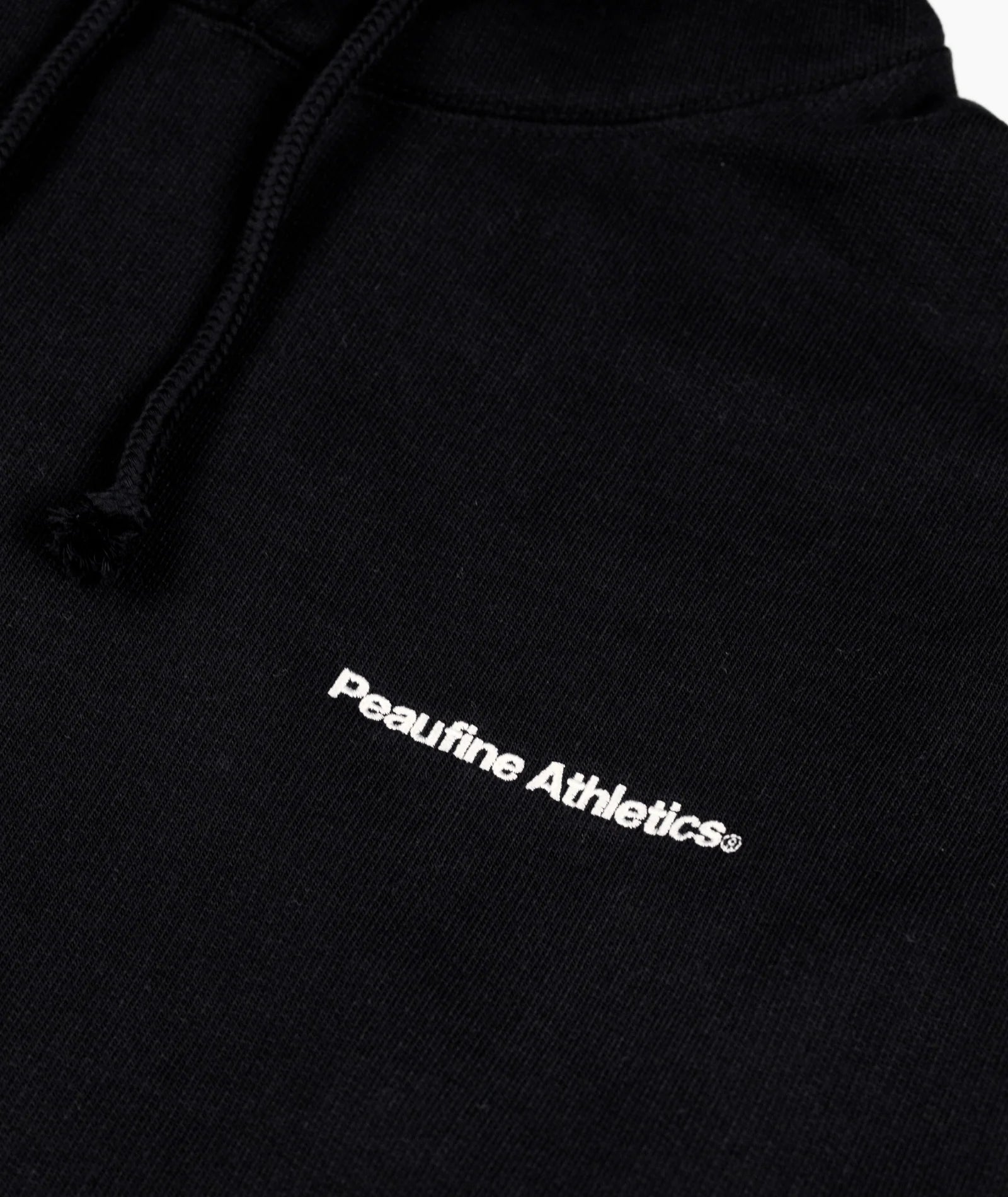 Peaufine || Heavyweight Hoodie - Black - M' Peaufine