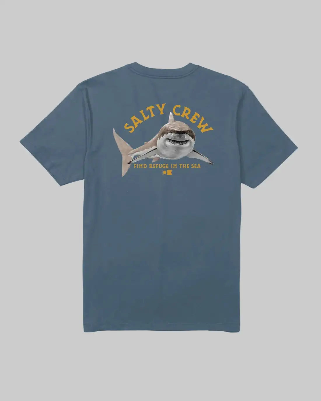 Salty || Lurking S/S Tee - Slate - M’ Salty Crew