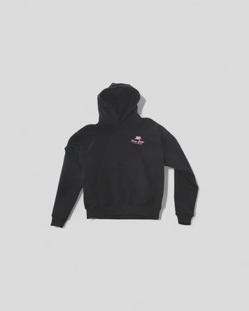 Goodies Sportive || 550g Premium Boxy Hoodie Embroidery - Black Goodies Sportive