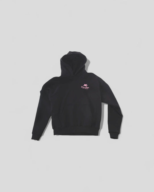 Goodies Sportive || 550g Premium Boxy Hoodie Embroidery - Black Goodies Sportive