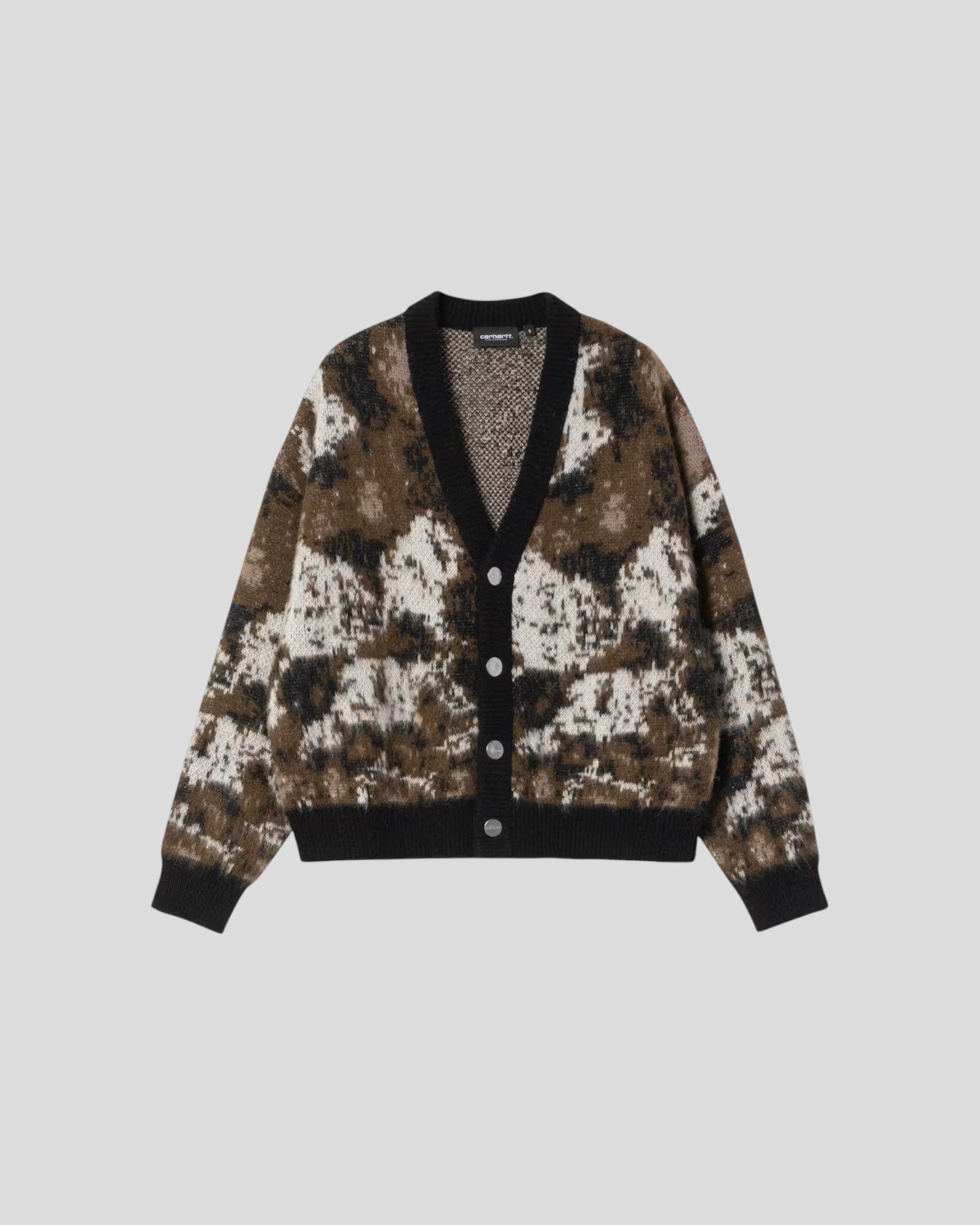 Carhartt || Merton Cardigan - Wild Dog Jacquard - M’ Carhartt