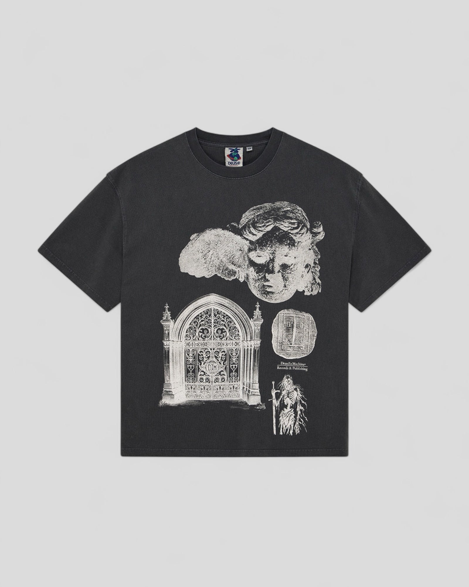 Deus || Invocation Tee - Anthracite - M’ Deus ex machina
