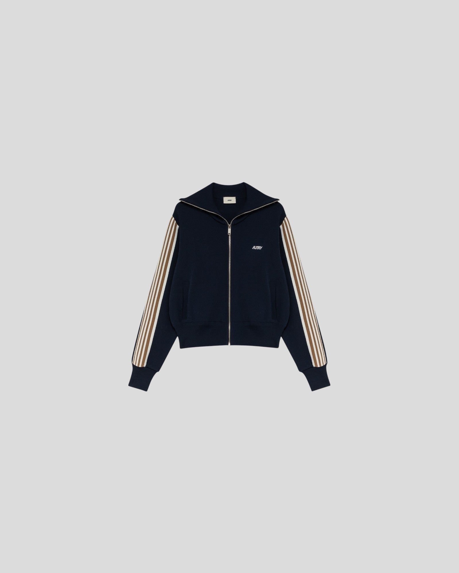 Autry || Jacket Main Wom - Knit Blue Autry