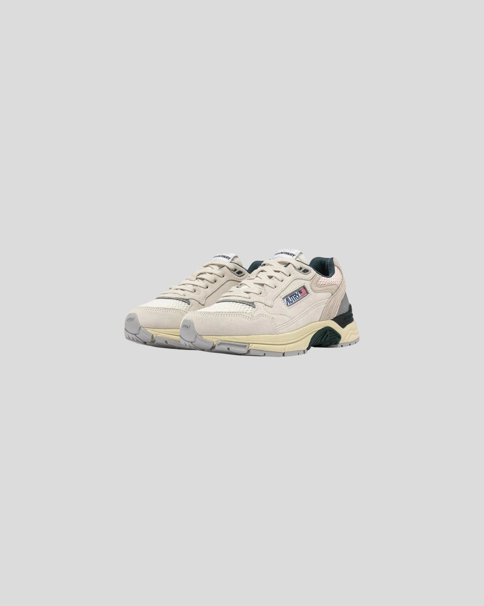 Autry || Hyperway Low Wom - EH02 White/ Pink Autry