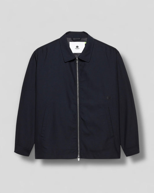 New Amsterdam || Linen Wool Overshirt - Night - M’ New Amsterdam Surf Association