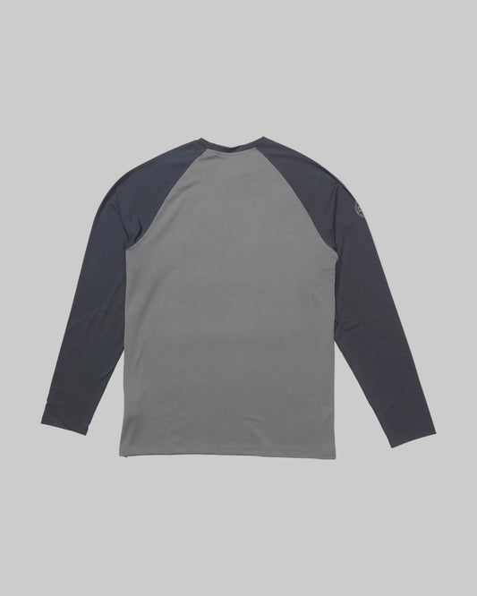 Salty Crew || Mariner LS Tech Tee - Magnet - M’ Salty Crew