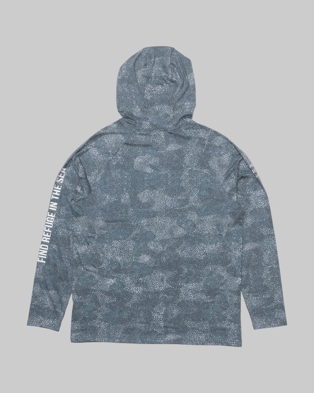 Salty Crew || Mariner Hood Tech Tee - Dark Navy - M’ Salty Crew