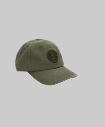 Deus || Pill Logo Dad Cap - Pine Green - M’ Deus ex machina