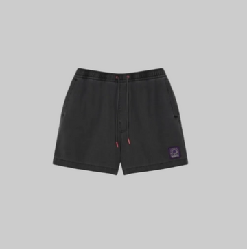 Deus || Sandbar Garment Dyed Mesh Short - Anthracite - M’ Deus ex machina
