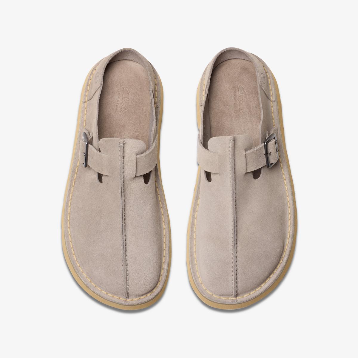 Clarks || Solbury Mule - Grey Suède - M’ Clarks