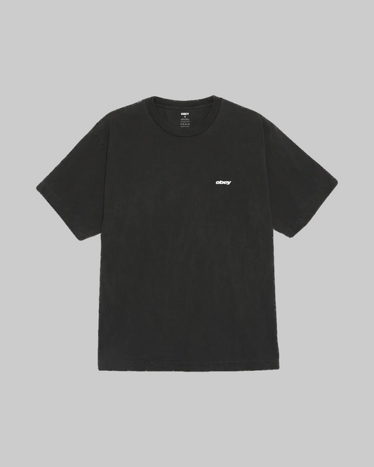 Obey || Bounce Pigment T-Shirt - Dusty Black - M’ Obey