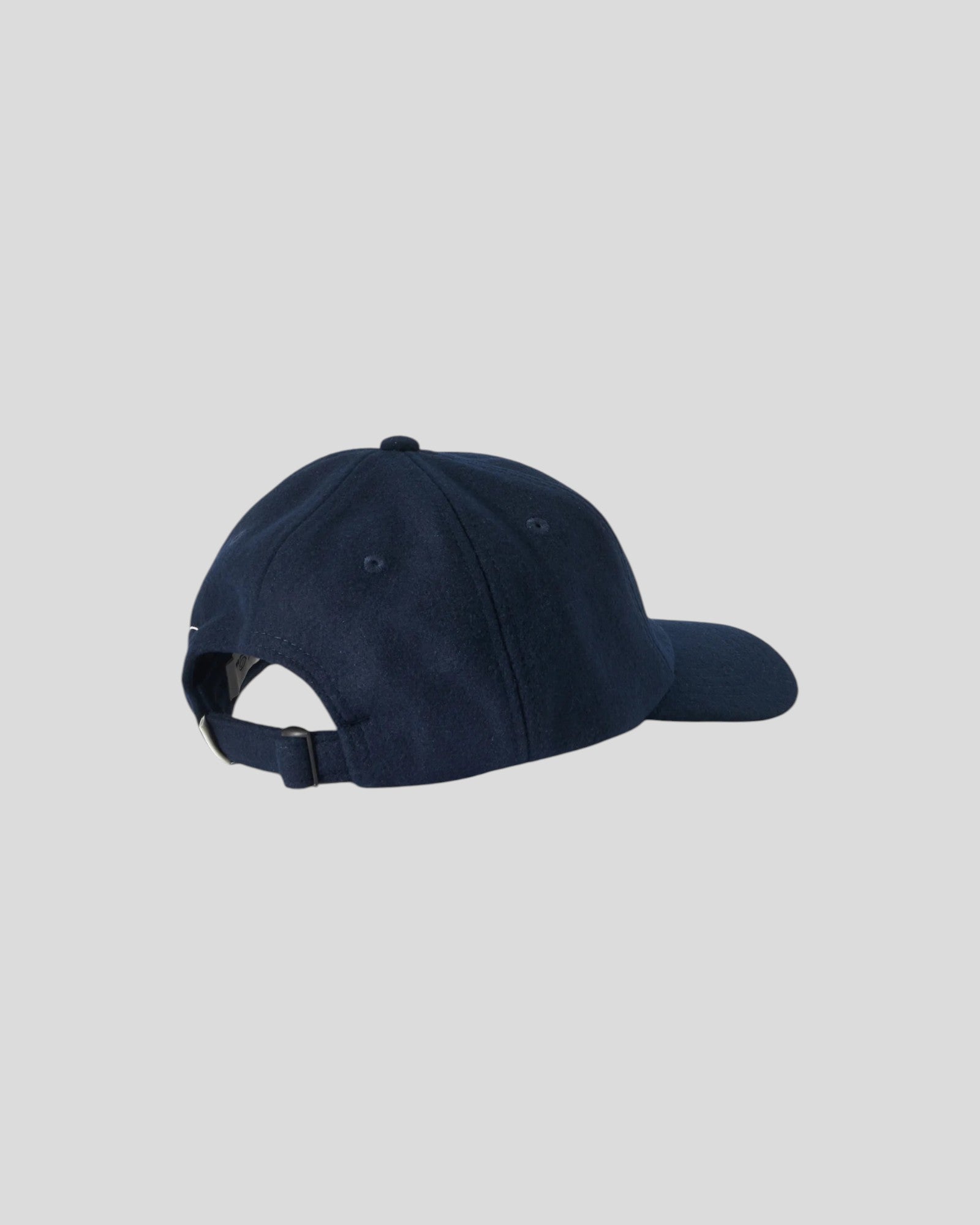 Les Deux || Felt Logo Dad Cap - Dark Navy Blue Les Deux