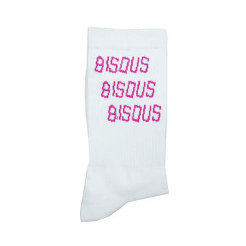 Bisous || Socks - White Bisous Skateboards