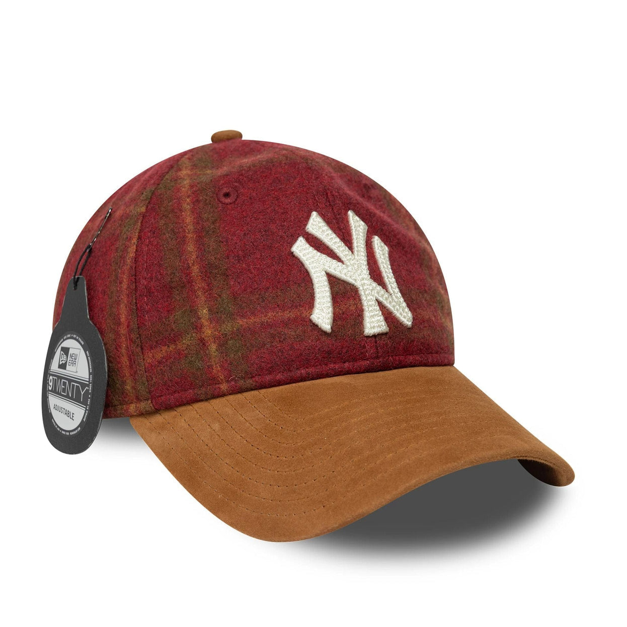 New Era || 9TWENTY New York Yankees MLB Loden - Suede Rouge foncé - M’ New Era