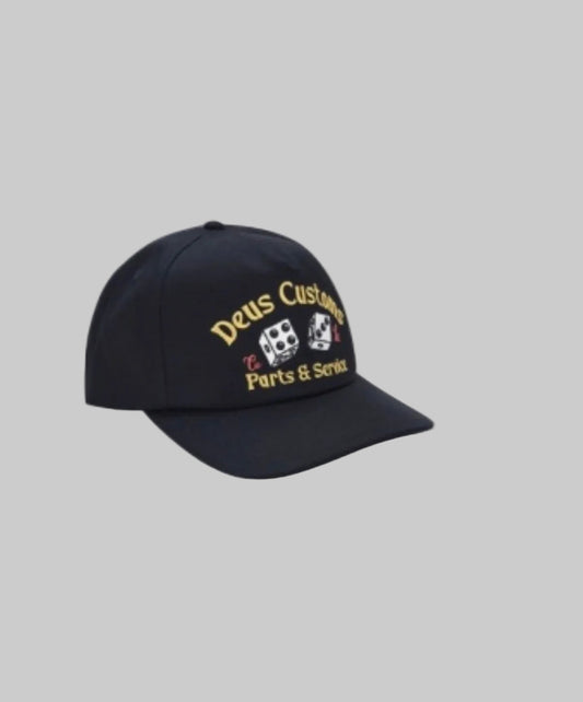 Deus || Knucklebones Cap - Black - M’ Deus ex machina