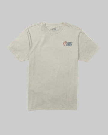 Salty Crew || Bait Shop S/S Tee - Moonbeam - M’ Salty Crew