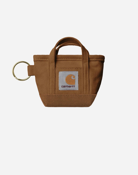 Carhartt || Mini Tote Bag Keychain - Hamilton Brown - M’ Carhartt