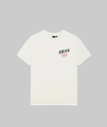 Deus || Dogleg Tee - Dirty White - M’ Deus ex machina