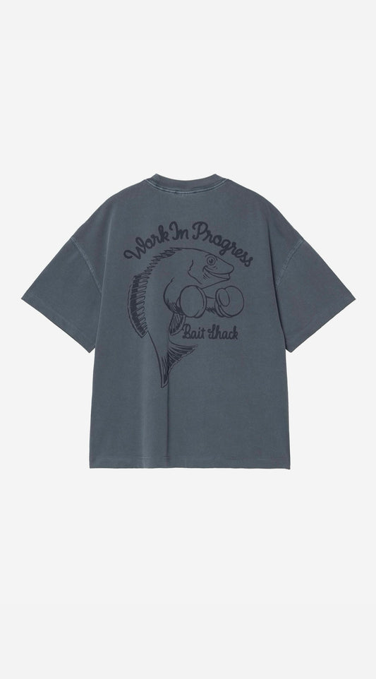Carhartt || Bait Shack T-Shirt - Dusky Blue - M’ Carhartt