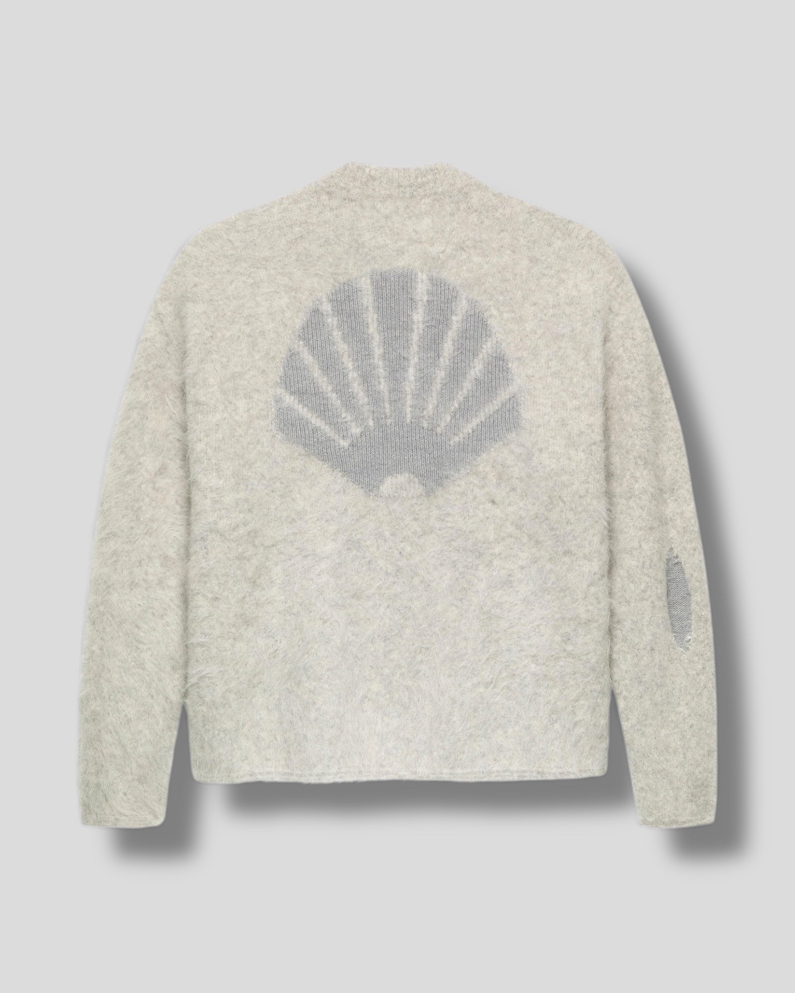 New Amsterdam || Alpaca Blend Crewneck - Grey - M’ New Amsterdam Surf Association