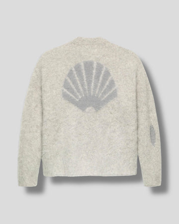 New Amsterdam || Alpaca Blend Crewneck - Grey - M’ New Amsterdam Surf Association