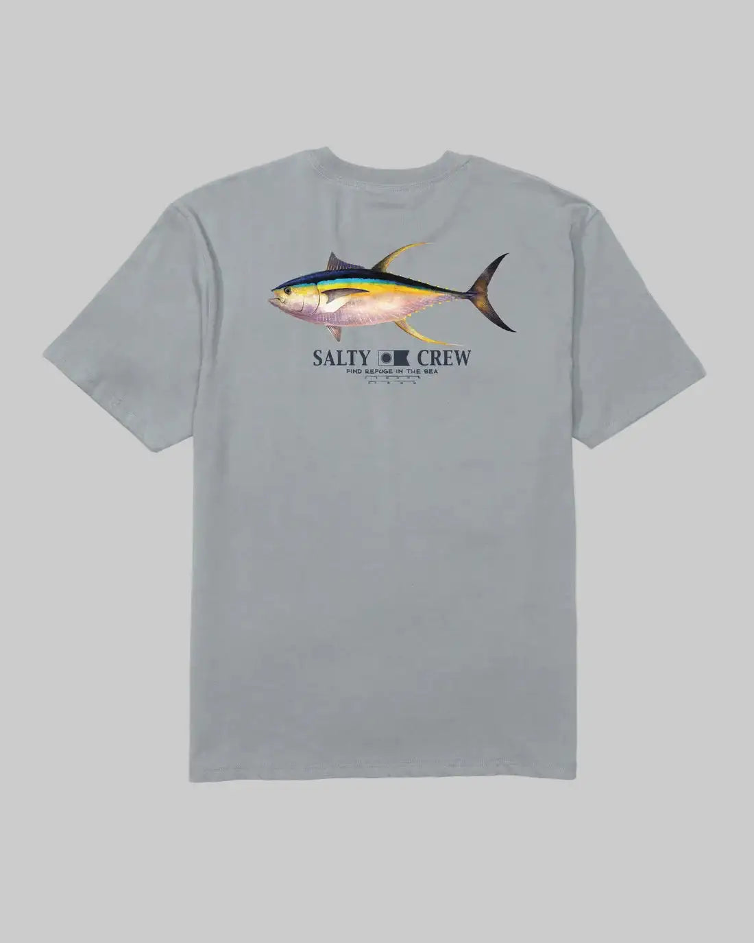 Salty Crew || Ahi Classic S/S Tee - Quarry - M’ Salty Crew