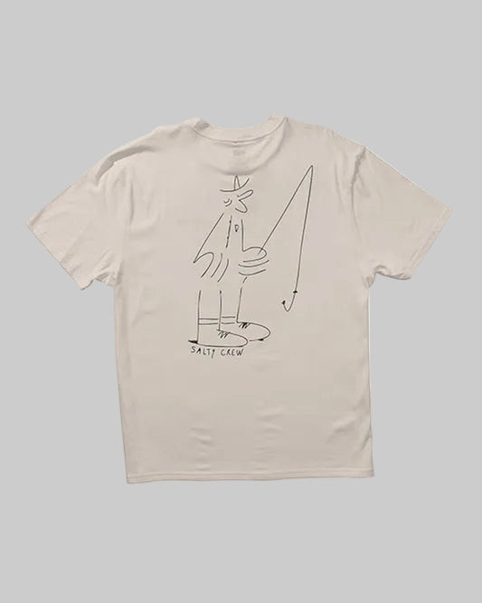 Salty Crew || Swivel Lb S/S Tee - Off White - M’ Salty Crew