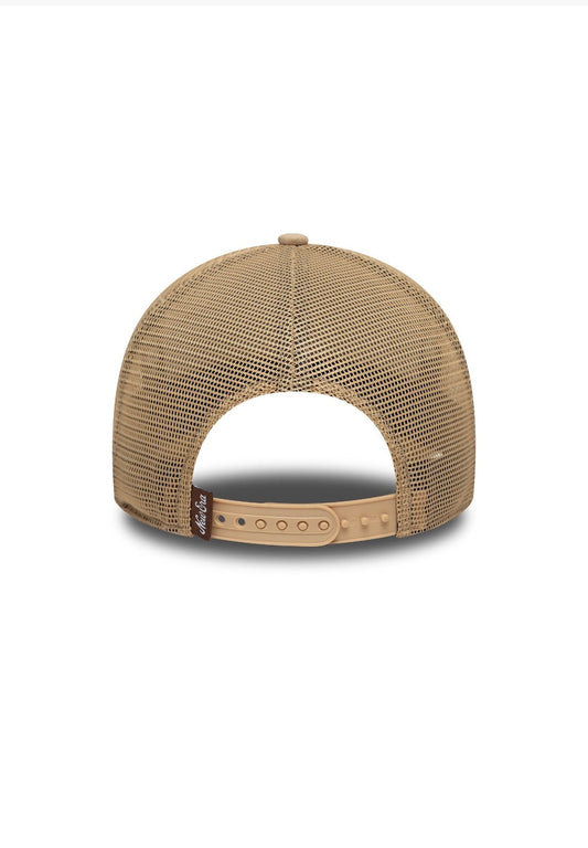 New Era || Oval Canvas Distress Trucker - Beige - M’ New Era