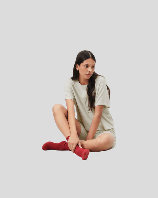 American Vintage || Ypawood T-Shirt - Women - Gris Chine American Vintage