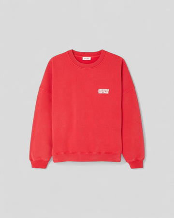 American Vintage || Plizzy Sweat Femme - Volcan Vintage American Vintage