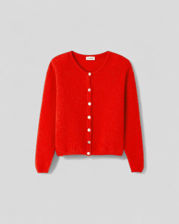 American Vintage || Vitow Gilet - Fraise American Vintage