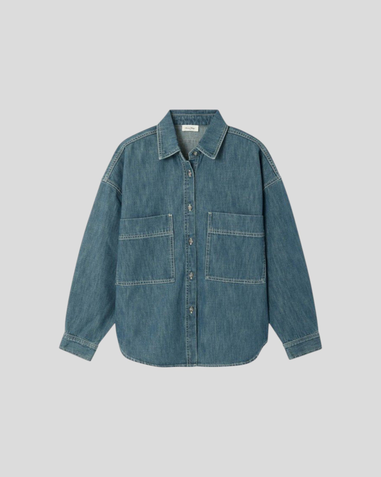 American Vintage || Ydopark Chemise - Medium Green Cast American Vintage