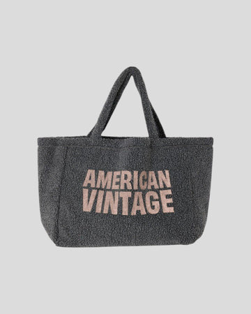 American Vintage || Hoktown Sac - Anthracite Chiné American Vintage