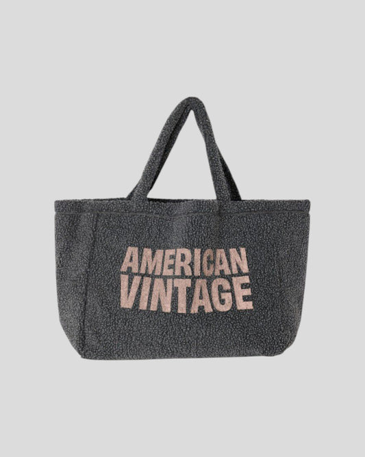 American Vintage || Hoktown Sac - Anthracite Chiné American Vintage