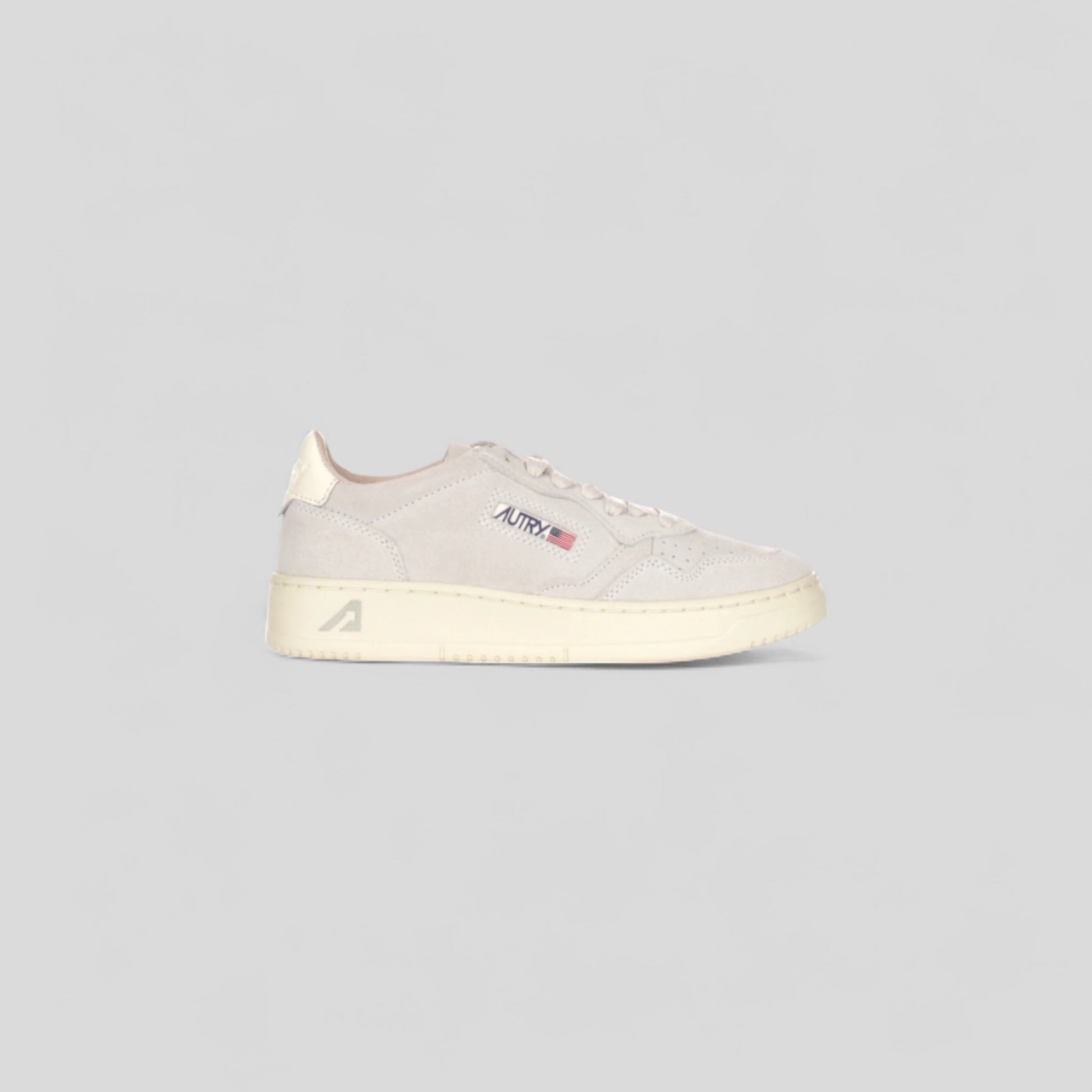 Autry || Medalist UH01 - Suede Marble/White - M’ Autry