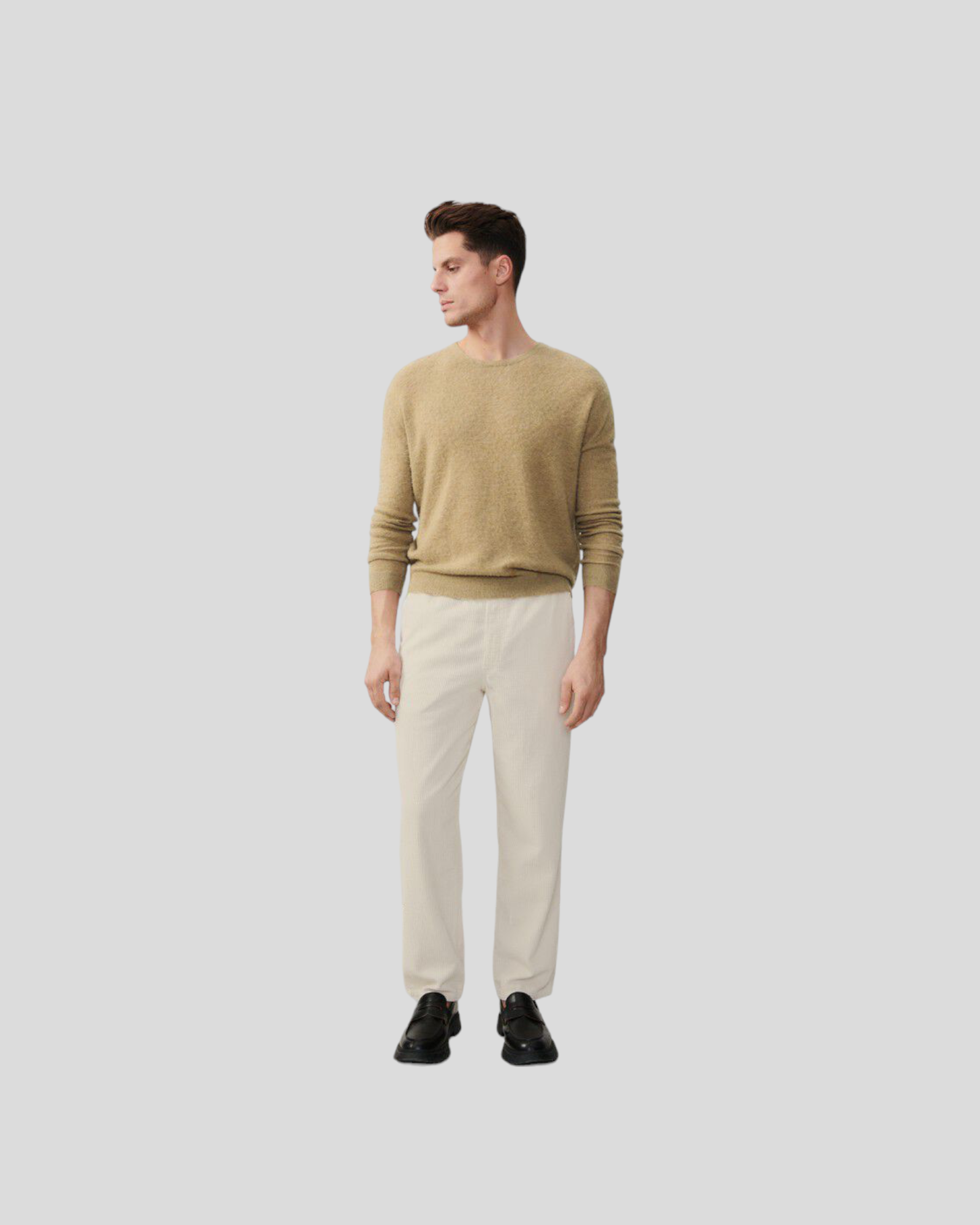 American Vintage || Padow Pantalon - Homme - Ecru Vintage American Vintage