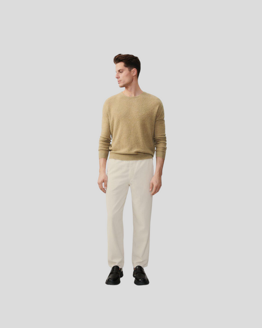 American Vintage || Padow Pantalon - Homme - Ecru Vintage American Vintage
